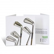 Greeting Card - Vintage Signature Golf Clubs Greeting Card - Vintage Signature Golf Clubs